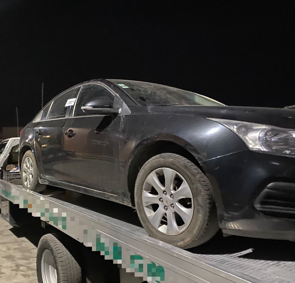 Recupera Policía Municipal de Apizaco un vehículo con reporte de robo: tenía placas sobre puestas para circular